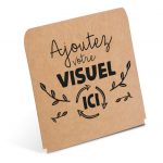 Fronton personnalisable Consigny 1 couleur