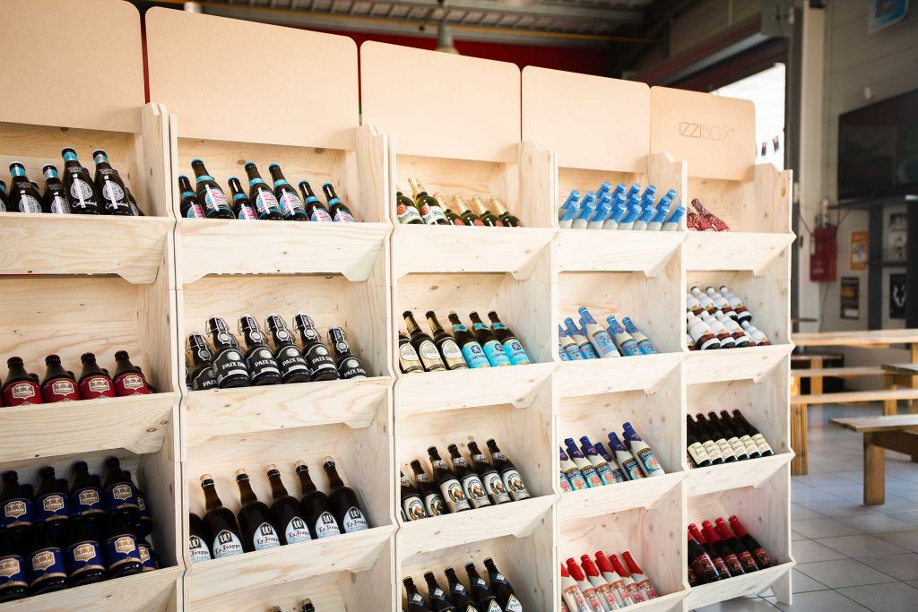 meuble en bois modulable MILLY BASIC IZZIBOX – fabrication locale