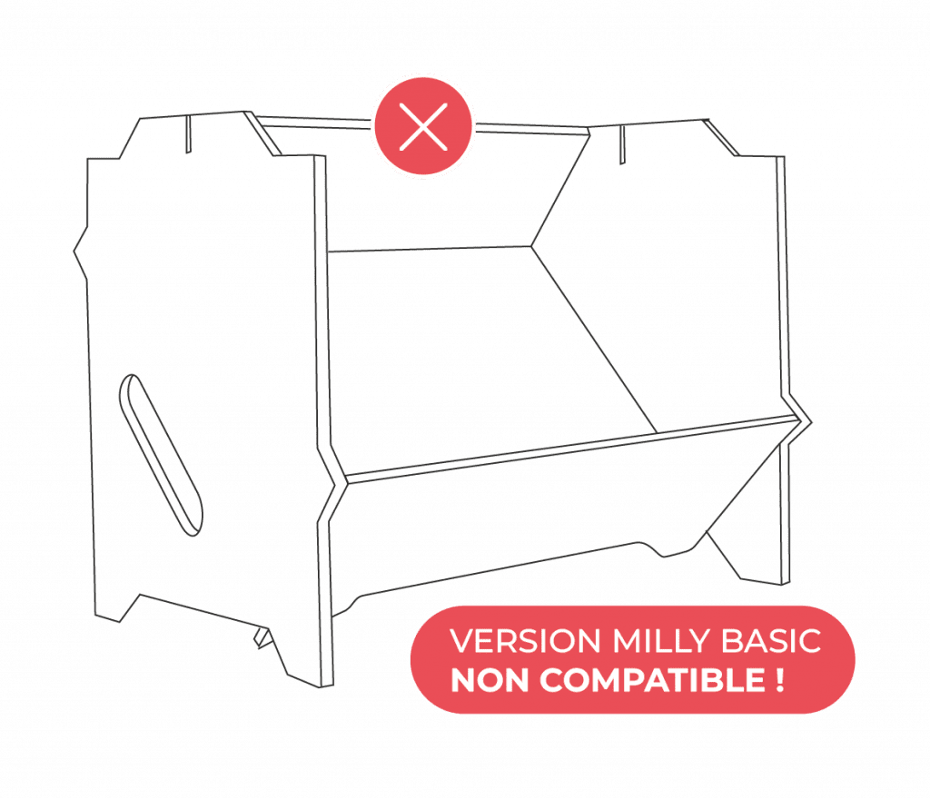 MILLY BASIC non compatible en mix and Match